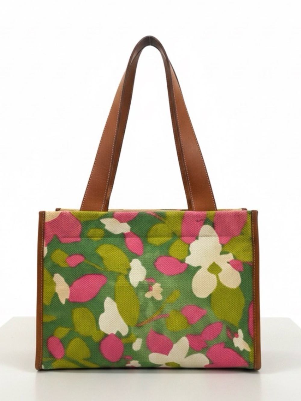 Vintage Kate Spade Boho Retro Summer Spring Floral Handbag Tote **Fair READ**